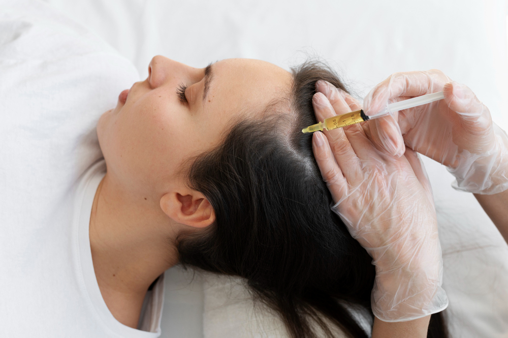 Tratamiento con Plasma Rico en Plaquetas frenar caída del cabello